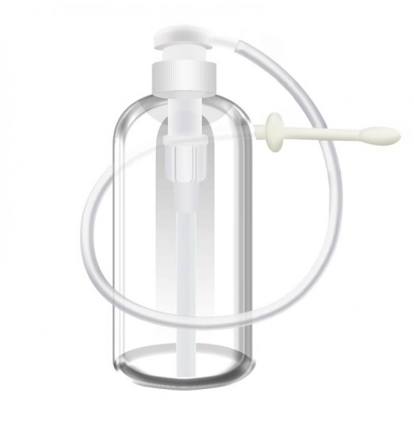 MIZZZEE Press Bottle Washer Anal Douche Vagina Cleaning Kit 600ML MIZZZEE Press Bottle Washer Anal Douche Vagina Cleaning Kit 600ML